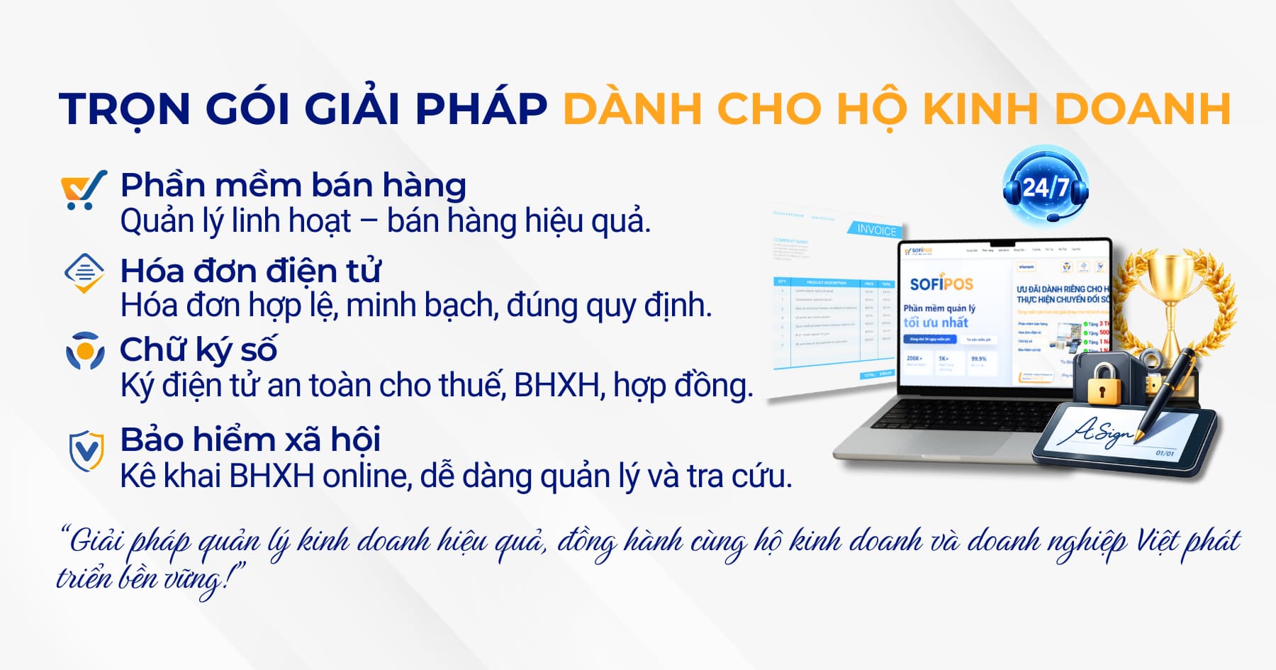 Banner combo giải pháp