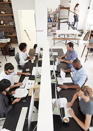 Đội ngũ làm việc tại Visnam