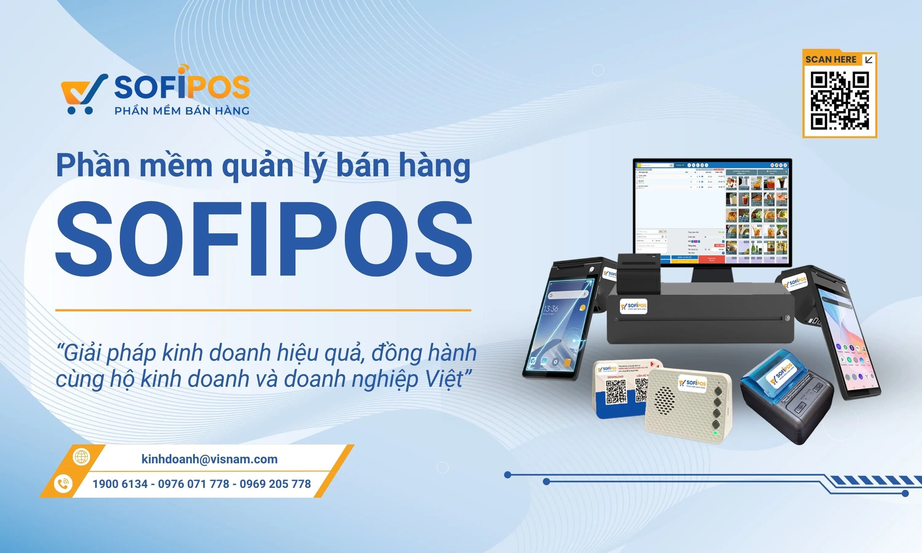 SofiPOS cho quản lý bán hàng đa kênh